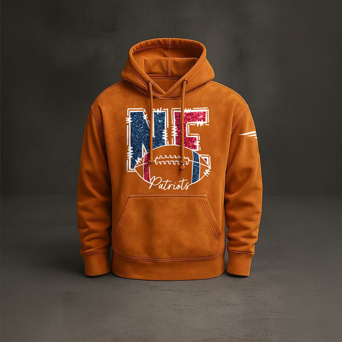NE x NFL Embossed Hoodie DatND THUONGNH