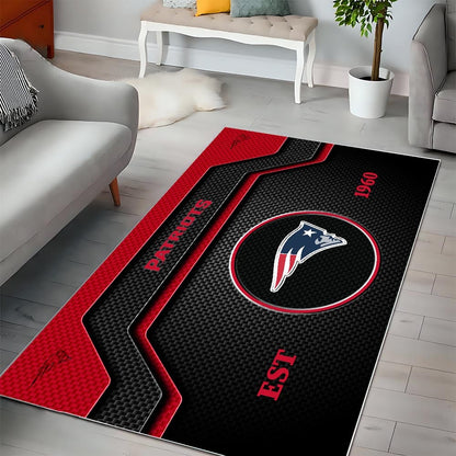 NE x NFL Modern Sports Living Room Rug DatND DVT
