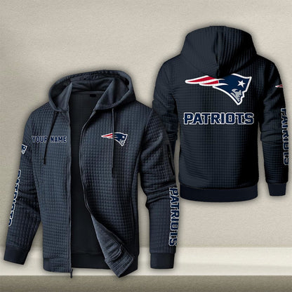 NE x NFL Quilted Zip Hoodie DatND DVT