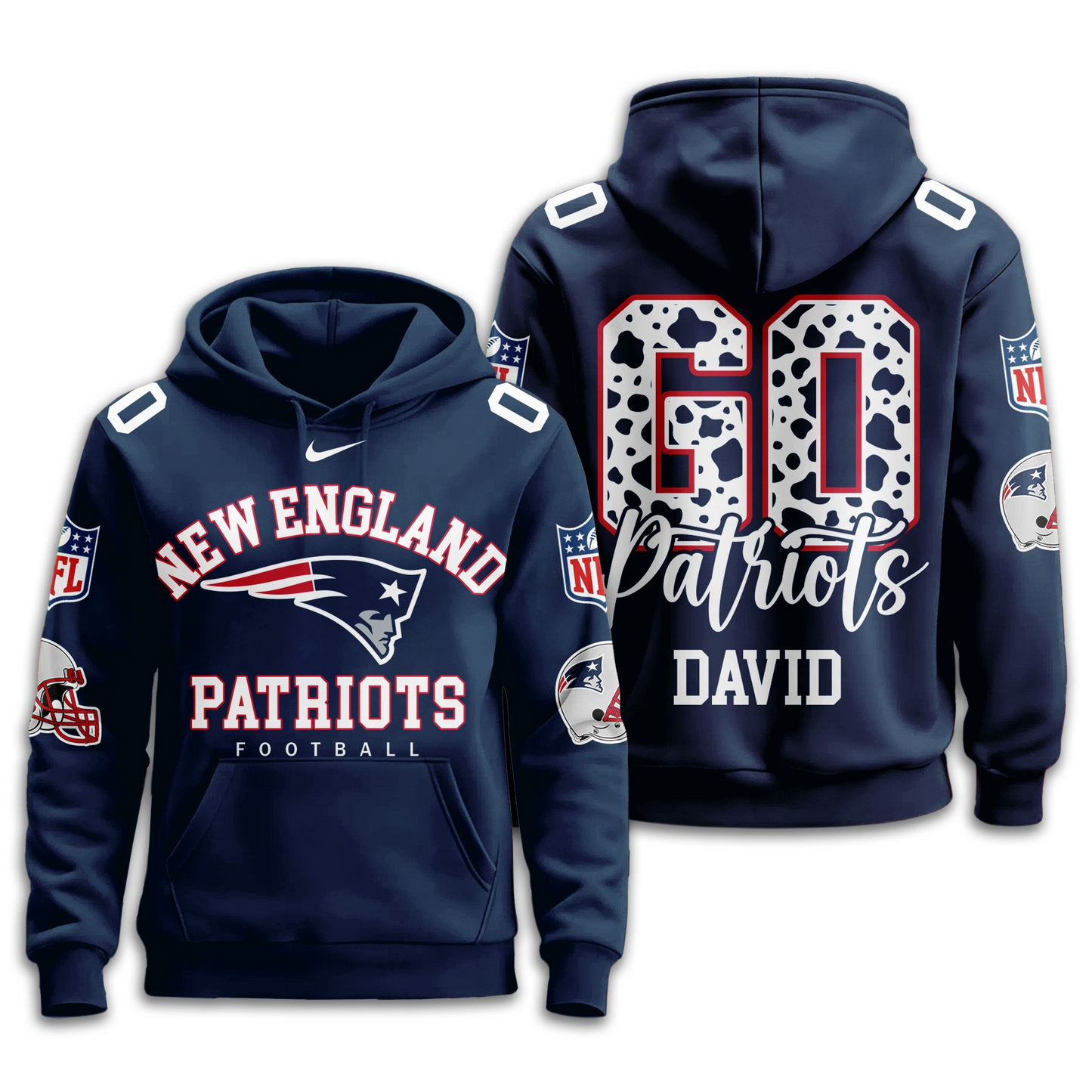 NEP Premium NFL Custom Game Day Hoodie DDT NTL
