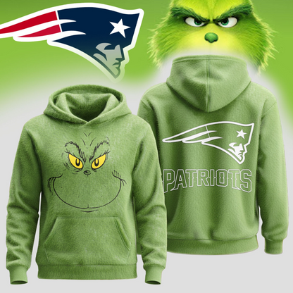 NEP Premium NFL Grinch Christmas Hoodie DDT CTND