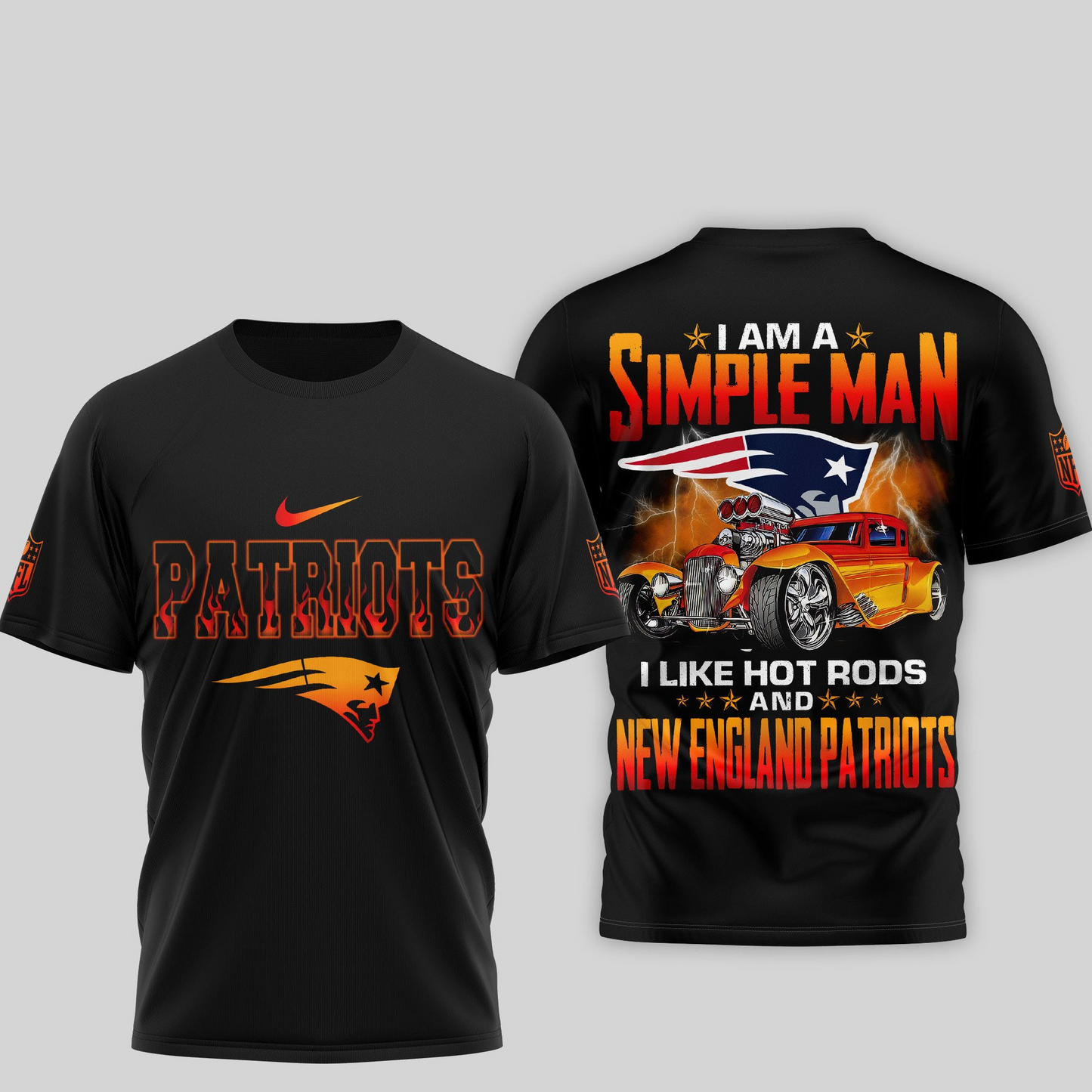 NEP Premium NFL Hot Rods 3D Shirt DDT HLPHUONG