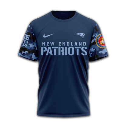 NEP Premium NFL Navy Veteran Popeye 3D Shirt DDT CTND