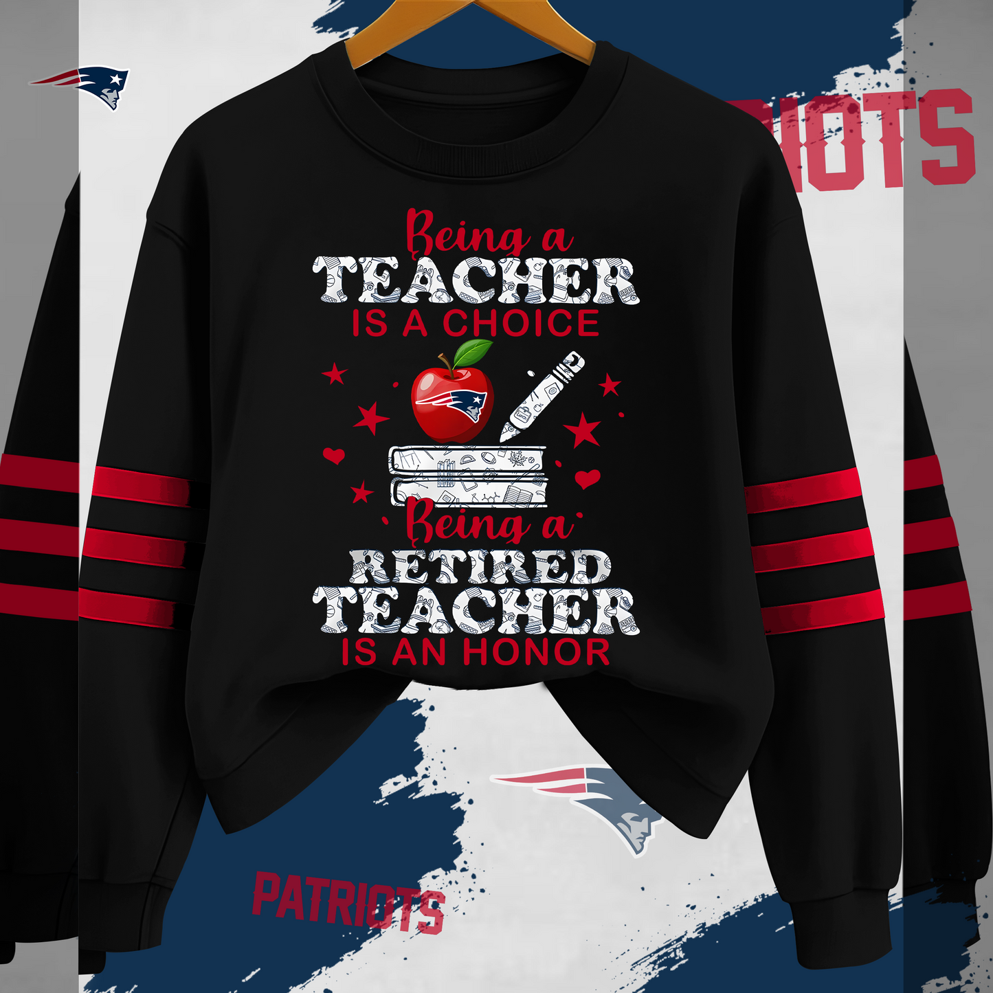 NEP Premium NFL Teacher Honor 3D Sweatshirt DDT HLPHUONG