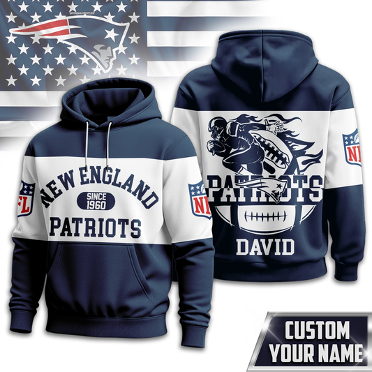 NEP Premium NFL Touchdown Spirit Personalized Hoodie DDT CTND