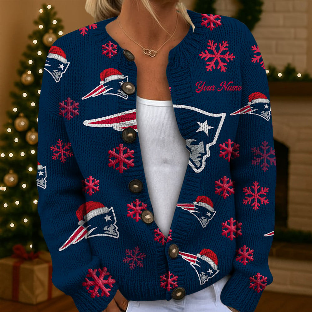 NEP x NFL Women Cardigan Sweater Christmas DDT CTND