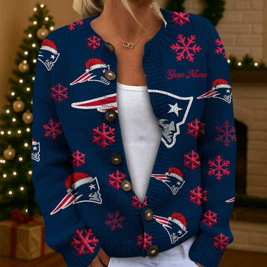 NEP x NFL Women Cardigan Sweater Christmas DDT CTND