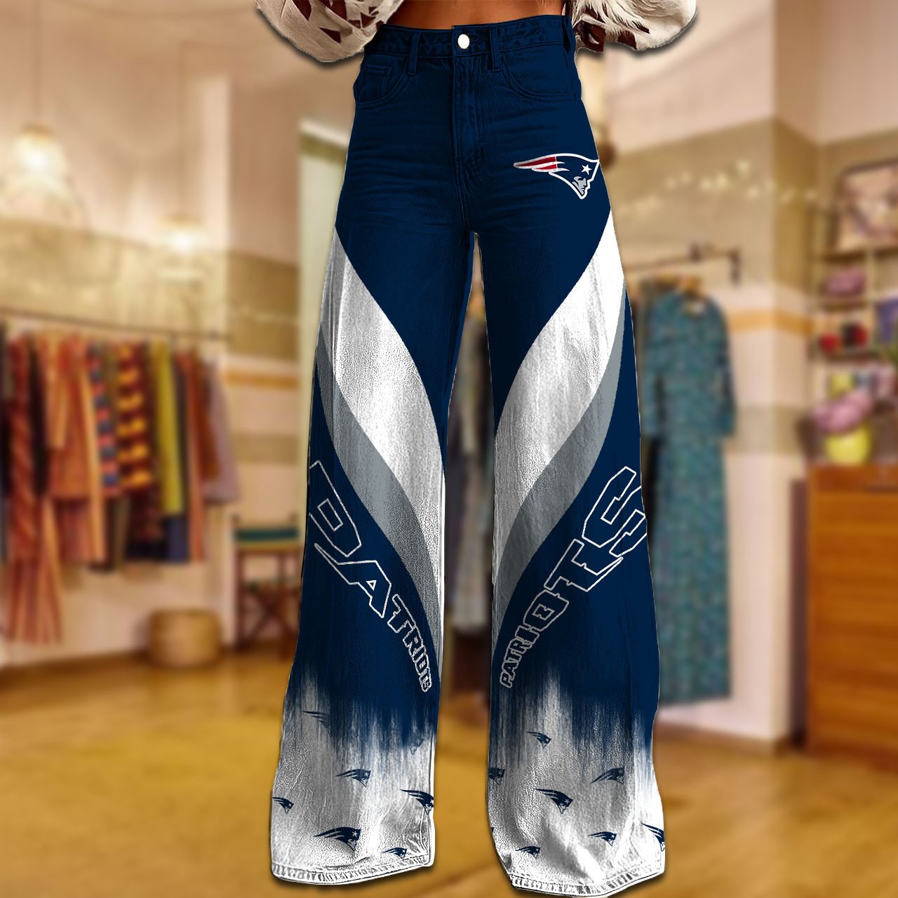 NEP x NFL Women's Casual Wide Leg Pants DATND TANTD 281025