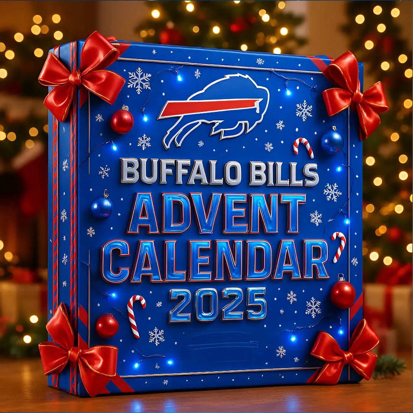 NFL BUF Team Advent Calendar Christmas V1 NAK NHM