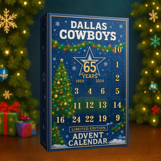 NFL DAL Team Advent Calendar Christmas V1 NAK NHM