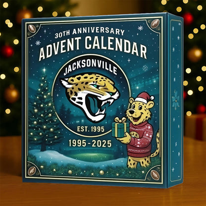 NFL JAC Team Advent Calendar Christmas V1 NAK NHM