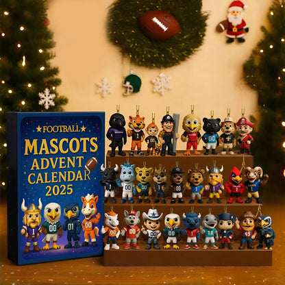 NFL MASCOT Team Advent Calendar Christmas V1 NAK NHM