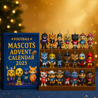 NFL MASCOT Team Advent Calendar Christmas V1 NAK NHM