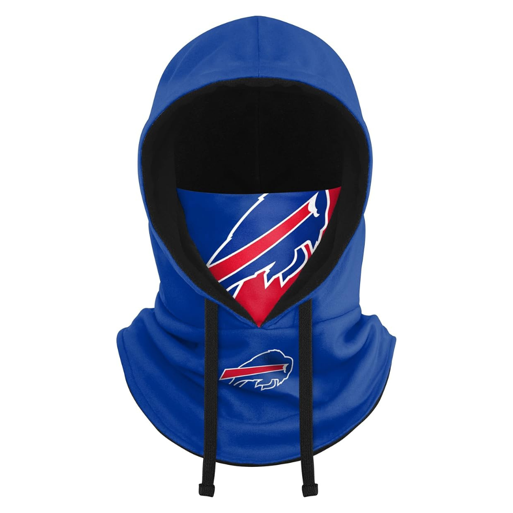 NFL x BUF Winter Cap Hooded Face Cover HLP