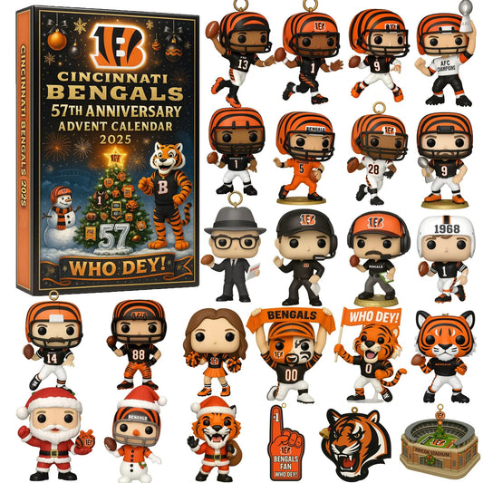 NFL x CIN 2025 Christmas Advent Calendar HLP