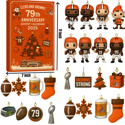 NFL x CLE 2025 Christmas Advent Calendar HLP