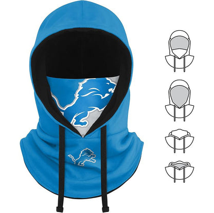 NFL x DET Winter Cap Hooded Face Cover HLP