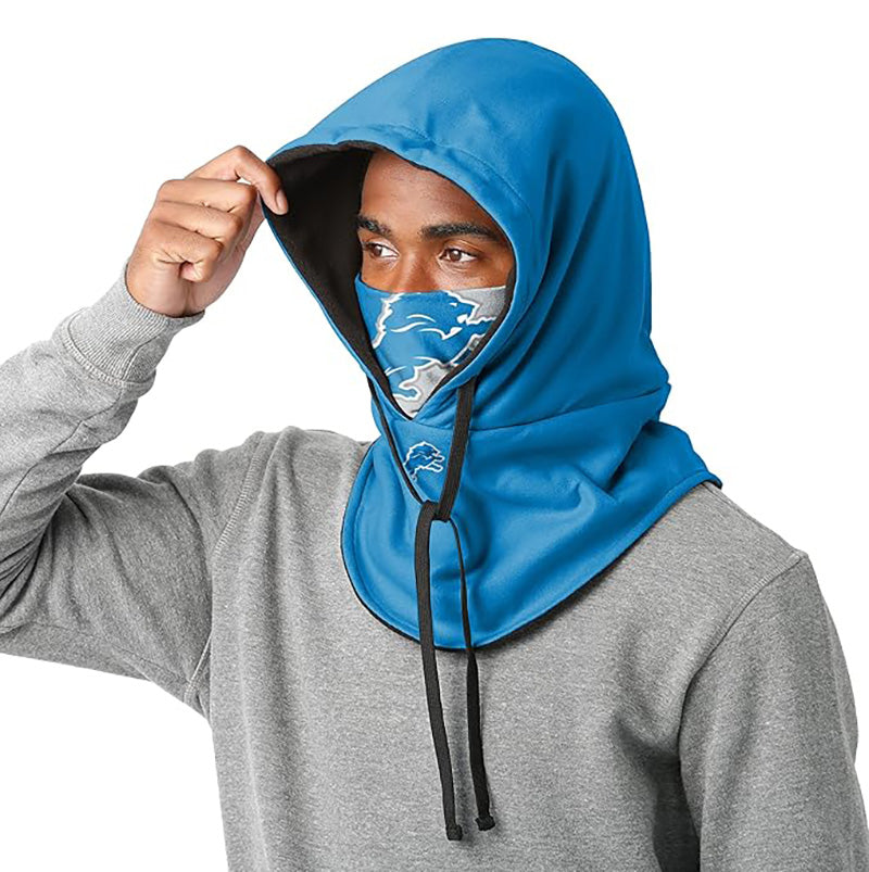 NFL x DET Winter Cap Hooded Face Cover HLP