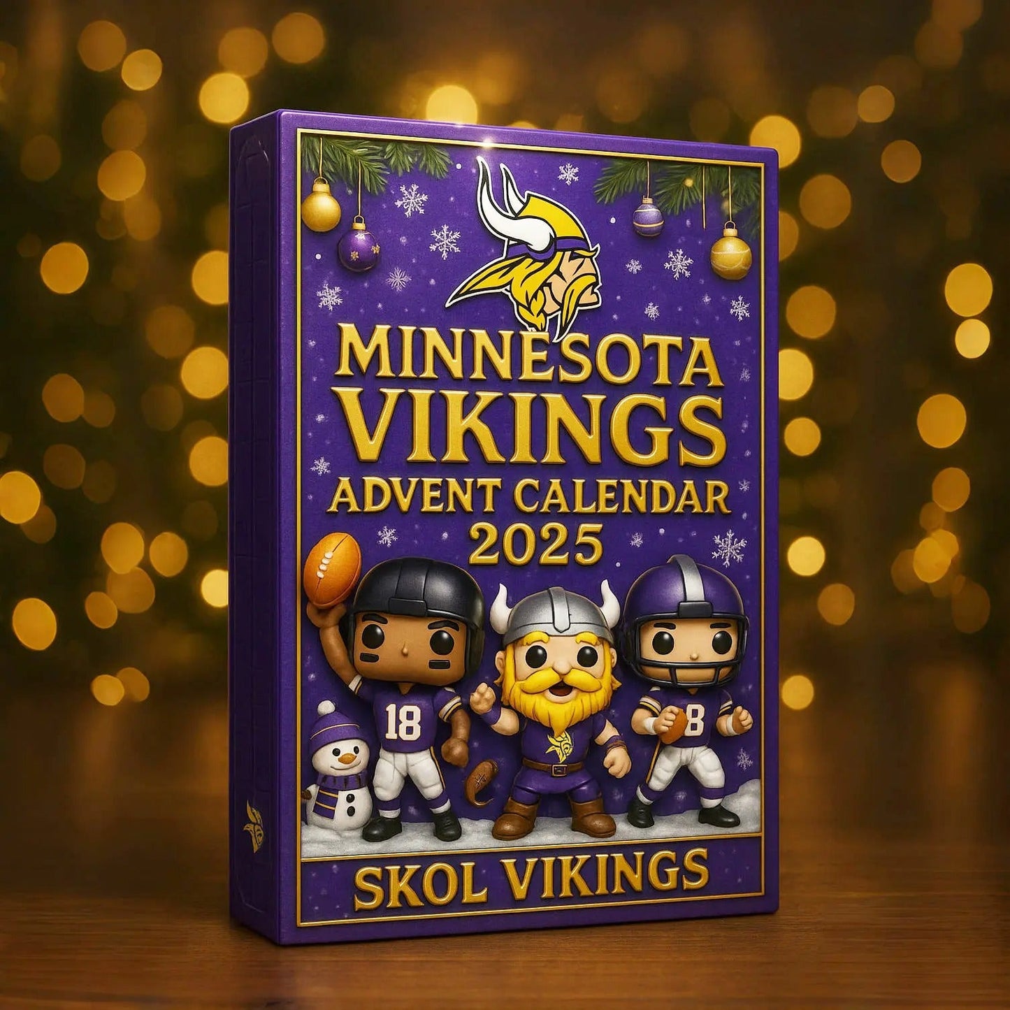 NFL x MIN 2025 Christmas Advent Calendar HLP