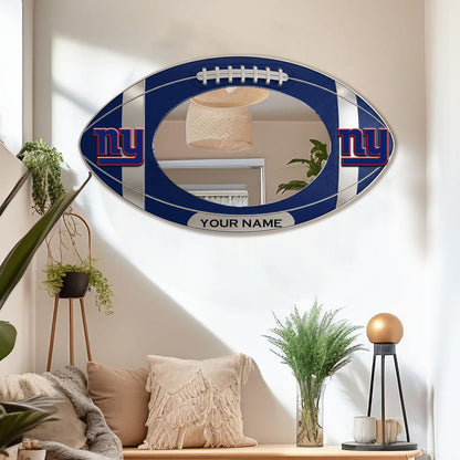 NYG Custom NFL Wall Mirror Decor For Fan DDT CTND