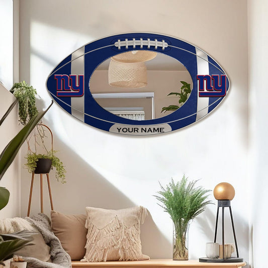 NYG Custom NFL Wall Mirror Decor For Fan DDT CTND