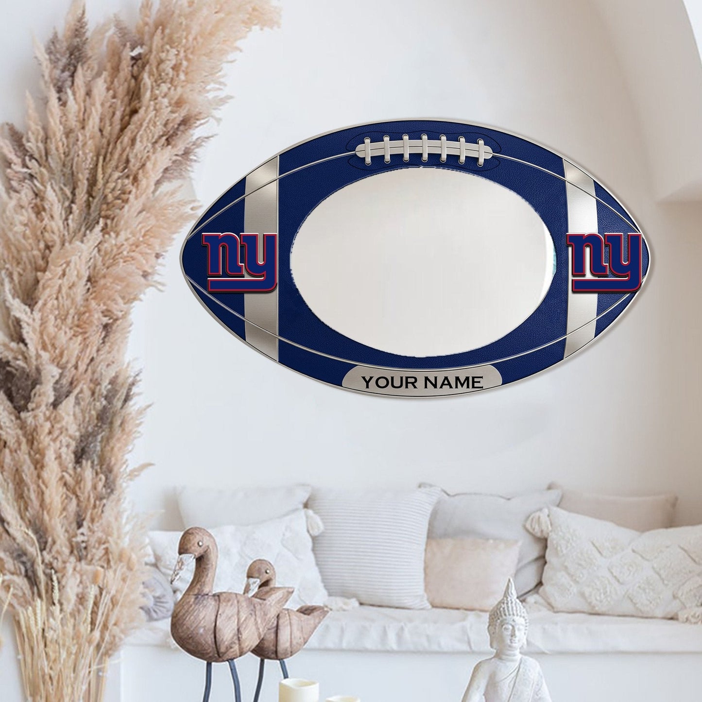 NYG Custom NFL Wall Mirror Decor For Fan DDT CTND