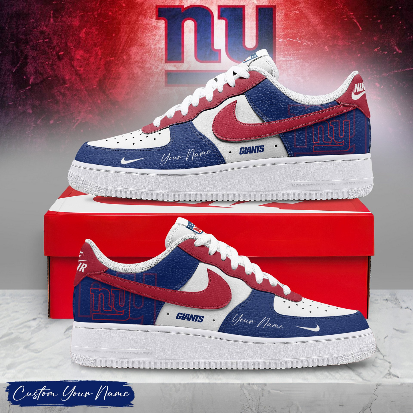 NYG Premium AF1 Sneakers Victory Pride DDT CTND