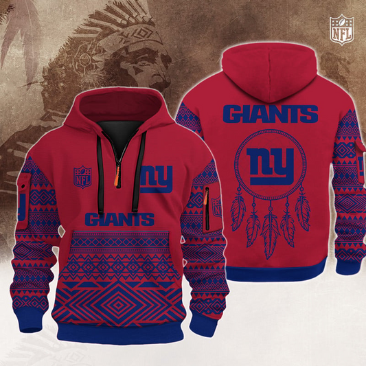 NYG  Premium NFL Native American Hoodie DDT HLPHUONG
