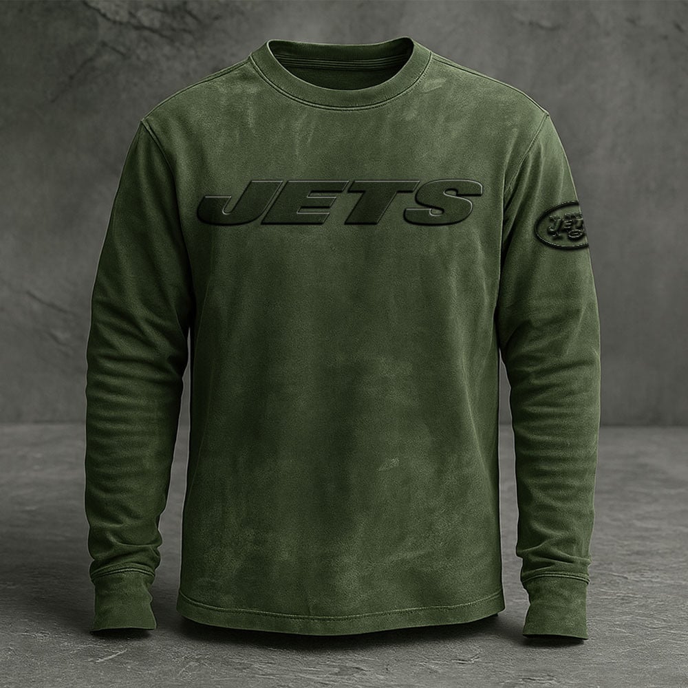 NYJ x NFL Embossed SweatShirt DATND TANTD KAN