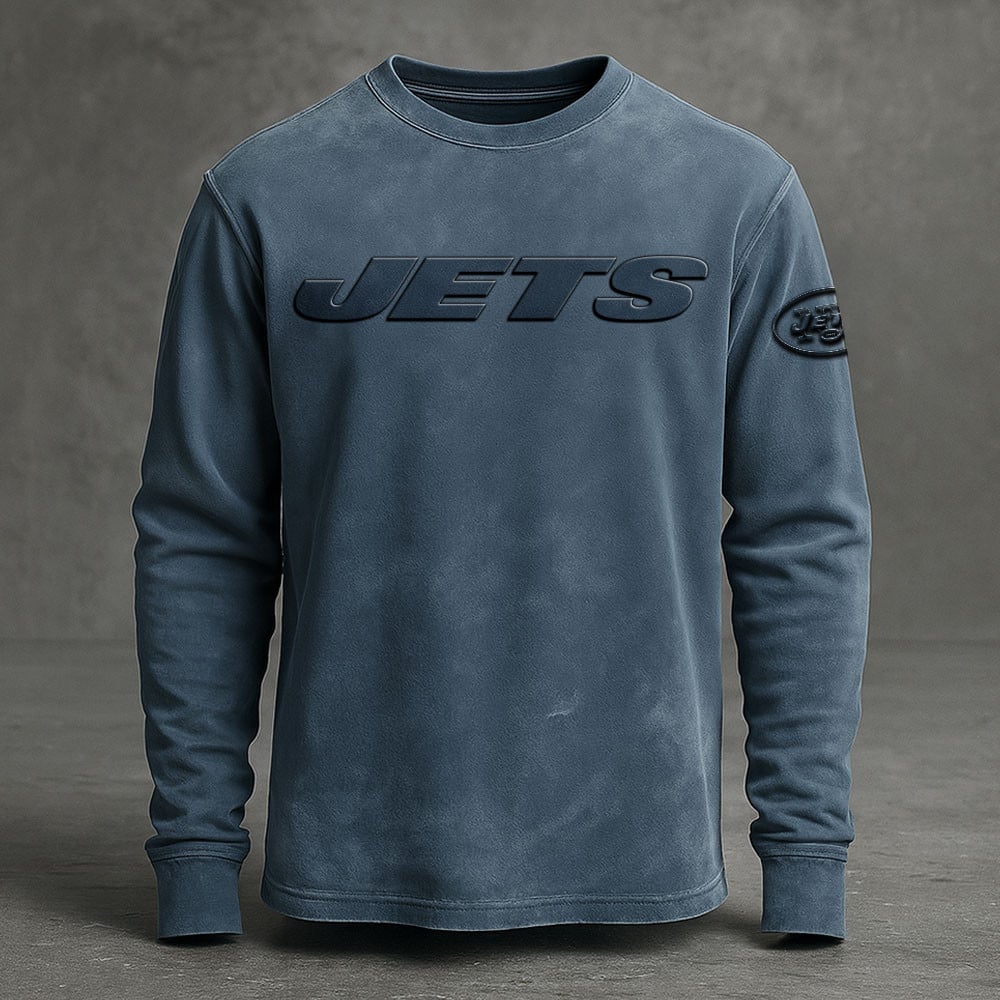 NYJ x NFL Embossed SweatShirt DATND TANTD KAN