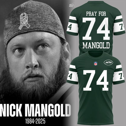 NYJ x NFL Limited Editon “Pray for MANGOLD” shirt V1 2710 DatND DVT