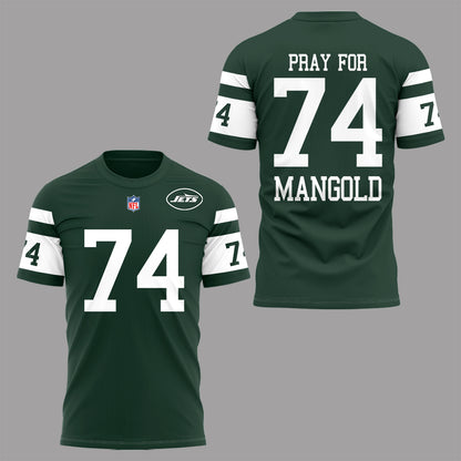 NYJ x NFL Limited Editon “Pray for MANGOLD” shirt V1 2710 DatND DVT