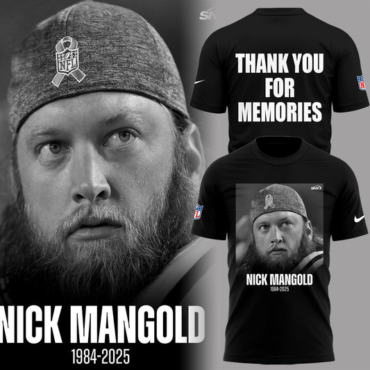 NYJ x NFL Limited Editon “Pray for MANGOLD” Tshirt  2710 DatND DVT