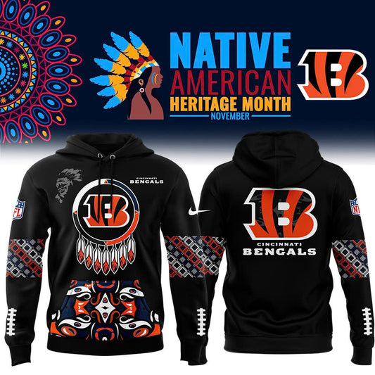 Native American Heritage Month Premium NFL X CIN Hoodie NDT NHM