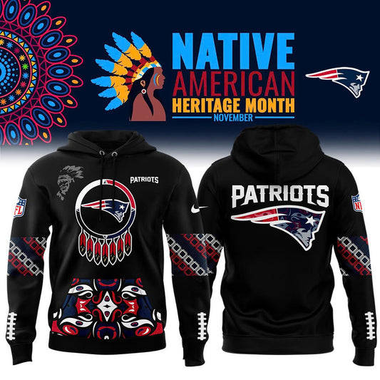 Native American Heritage Month Premium NFL X NE Hoodie NDT NHM