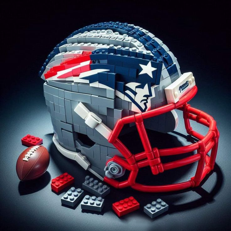 NFL Teams Helmets Armed With LEGO-Like Blocks DDT CTND KAN