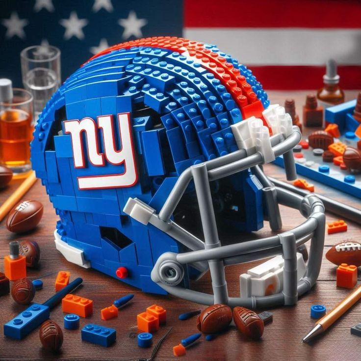 NFL Teams Helmets Armed With LEGO-Like Blocks DDT CTND KAN