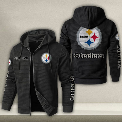 PIT x NFL Quilted Zip Hoodie DatND DVT