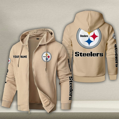 PIT x NFL Quilted Zip Hoodie DatND DVT