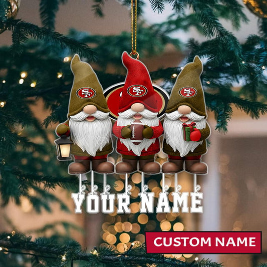 PREMIUM NFL X SF ORNAMENT CHRITMAS Gift For Fans NDT TDT