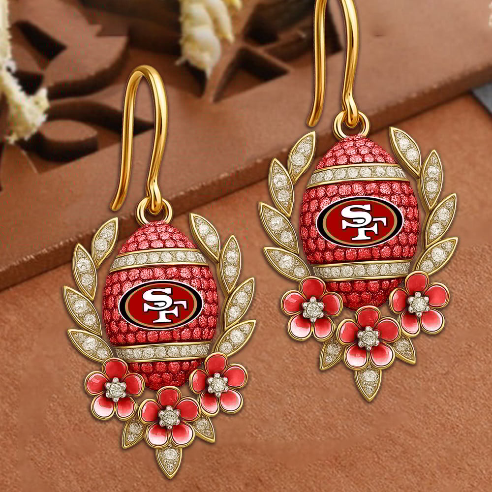 PREMIUM NFL X SF VINTAGE EARRING NDT NHM