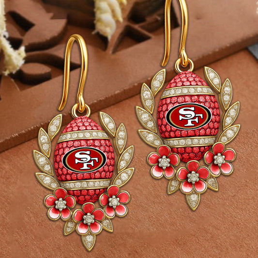 PREMIUM NFL X SF VINTAGE EARRING NDT NHM