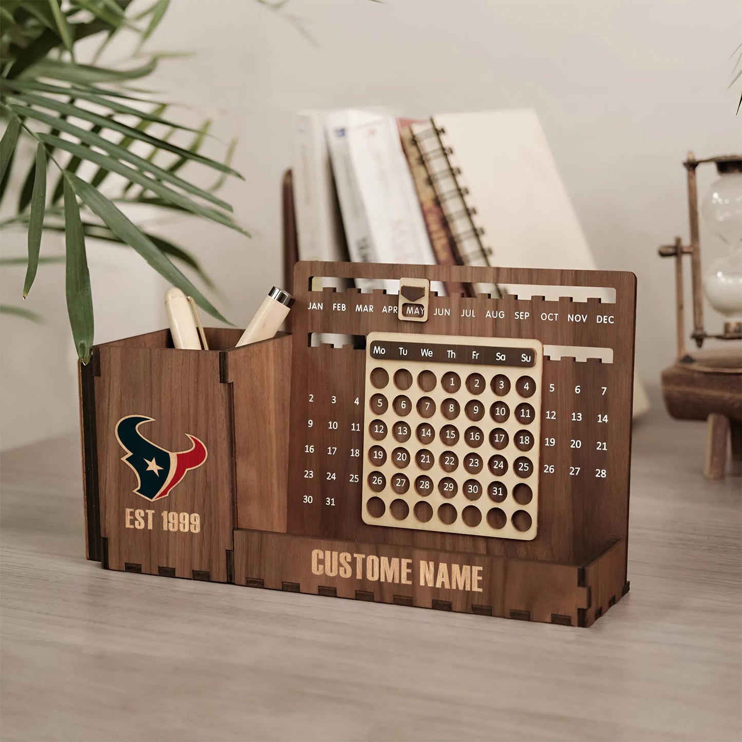 PREMIUM PERPETUAl DESK CALENDAR 2026 X HOU GIFT FOR FAN NDT NHM