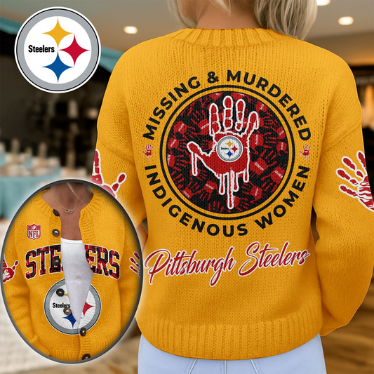 PS Premium NFL Cozy Knit Cardigan DDT NTL