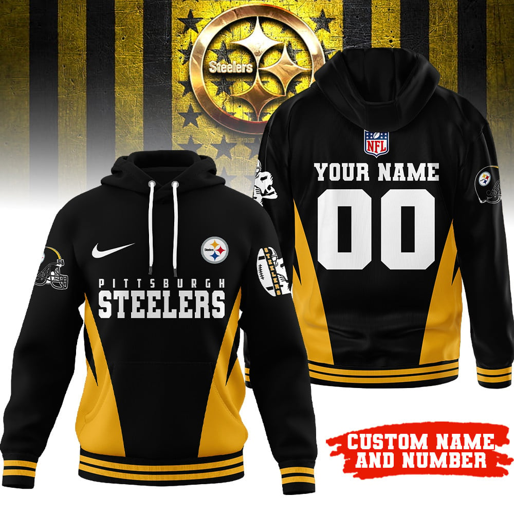 PS Premium NFL Personalized Fan Hoodie DDT NTL