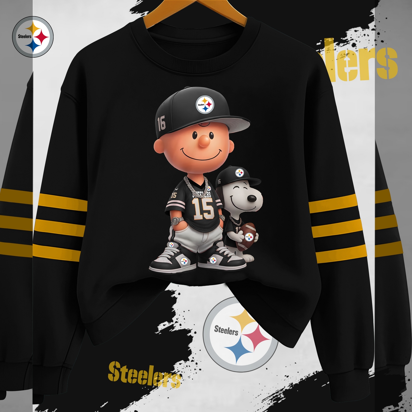PS x NFL Charlie Brown And SNP Sweatshirt DDT HLPHUONG