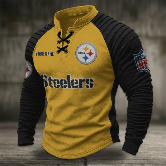PS x NFL Men Stand Collar Long Sleeve Top DDT  CTND