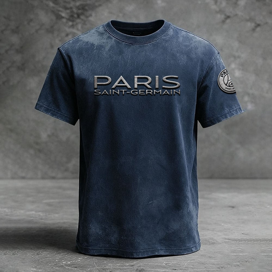 PSG x UEFA Embossed Tshirt DATND TANTD 2310