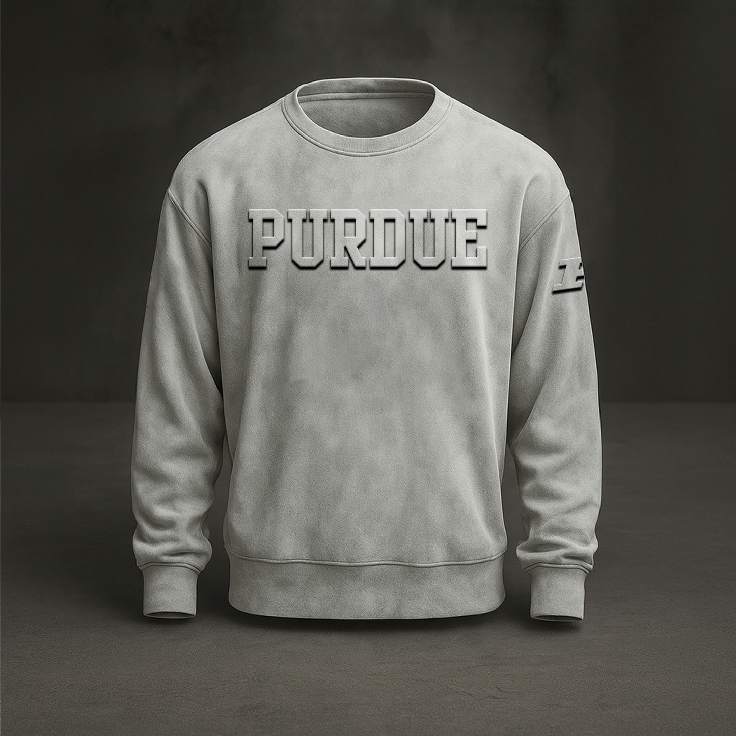 PUR x NCAA Embossed Sweat Shirt DATND TANTD