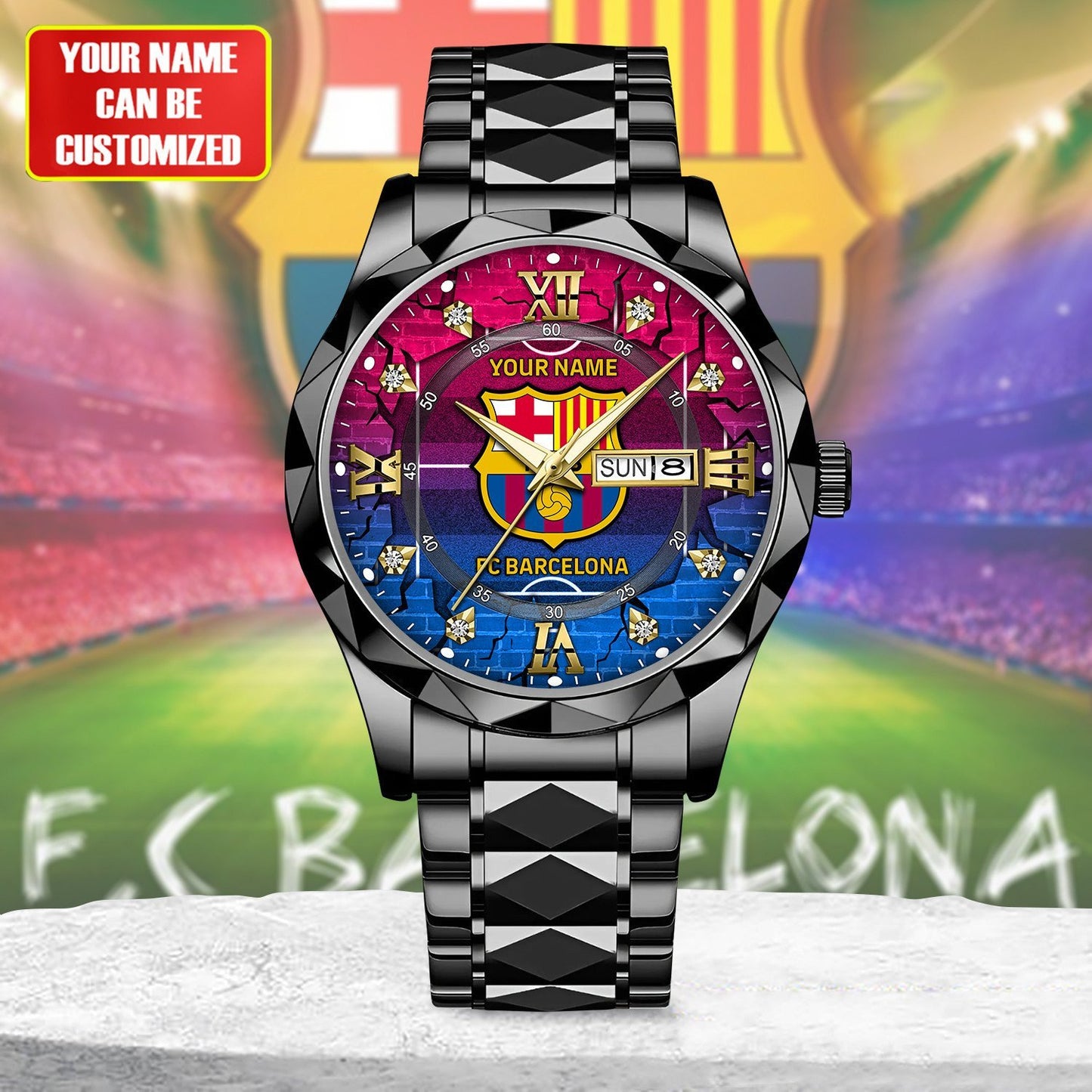 Personalized FCB x Alloy Luxury Quartz Watch DATND TANTD 281025